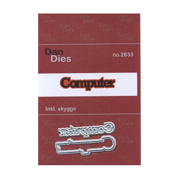 Dan Design Computer med skygge 