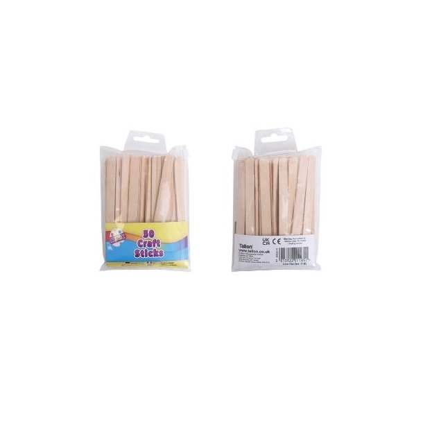 Ispinde natur 50 stk