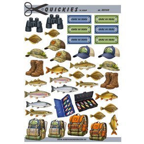 Sm� motiver til jagt og fiskeri Quickies til scrap