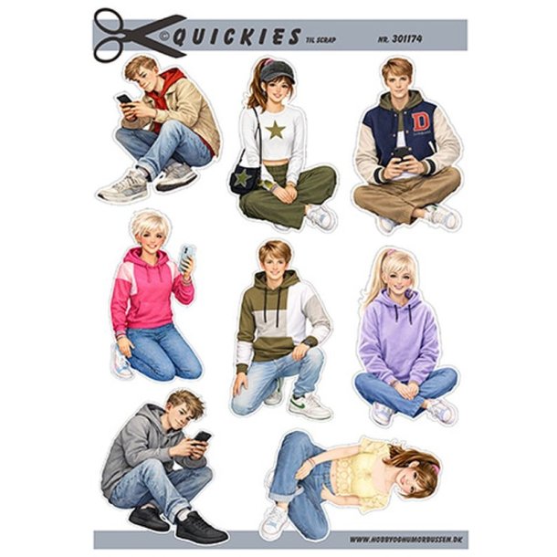 Unge mennesker Quickies til scrap