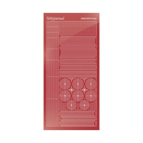  Mirror Christmas red Serie 6