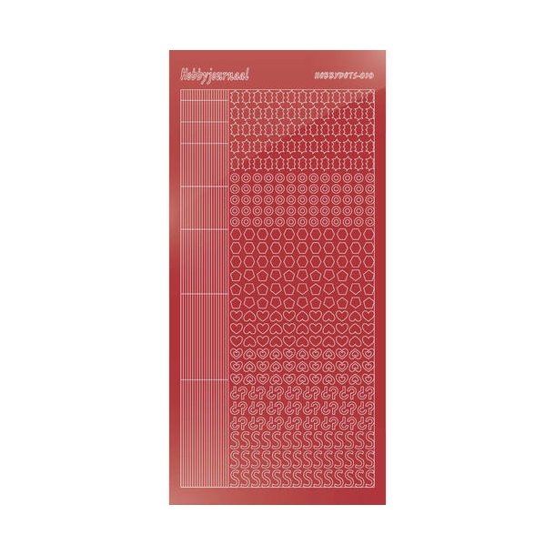  Mirror Christmas red Serie 10