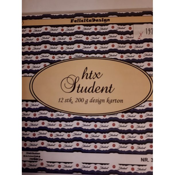 Felicita Design htx student 12 stk 13,5x13,5cm 200g