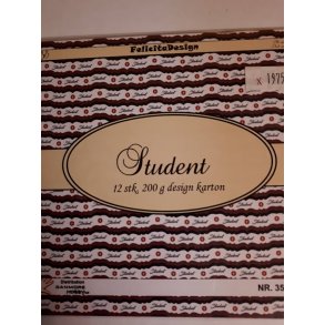Felicita Design Student 12 stk 13,5x13,5cm 200g