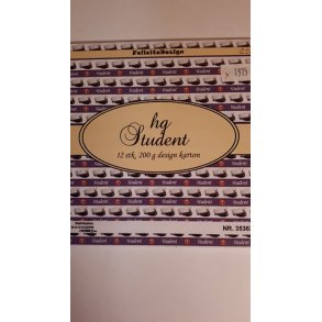 Felicita Design hg student 12 stk 13,5x13,5cm 200g