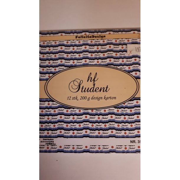 Felicita Design hf student 12 stk 13,5x13,5cm 200g