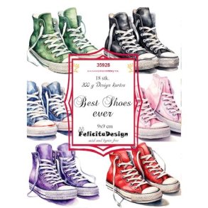 Toppers Best shoes ever 3x6stk 9x9cm 200g