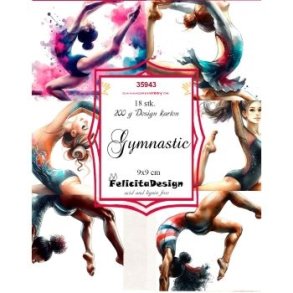 Toppers Gymnastic 18 stk 9x9cm 200g