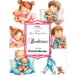 Toppers Bedtime 18stk 9x9cm 200g