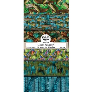  Felicita Design Slimcard Gone fishing 18 stk 10x21cm 200g
