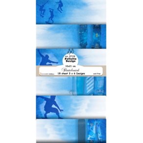 Felicita Design Skateboard slimcard 3x8 design 10x21cm 200g