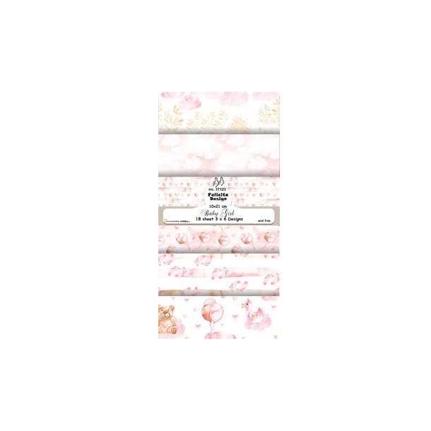 Felicita Design Baby girl 3x6design 10x321cm 200g