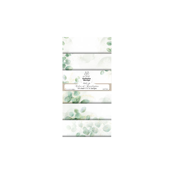  Felicita Design Slimcard Colou af zucalyptus 10x21cm 200g