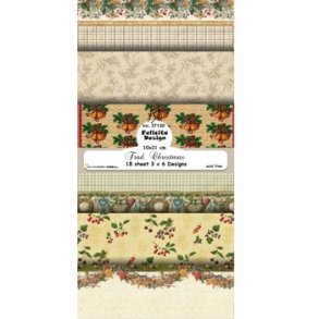 Felicita Design slimcard Trad Christmas 3x6 design 10x21cm 200g