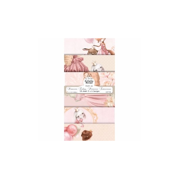 Felicita Design slimcard Princess today, princess tomorrow 3x6design 10x21cm 200g