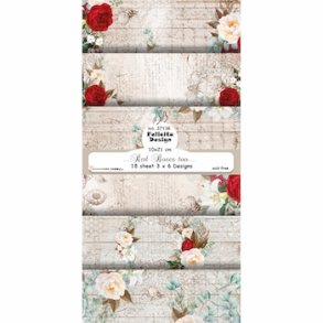 Felicita Design slimcard Red roses... too 3x6design 10x21cm 200g