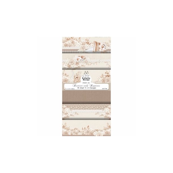 Felicita Design slimcard Harmoni andf happines 3x6design 10x21cm 200g