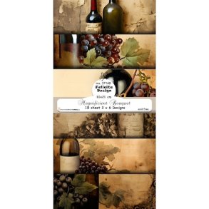 Felicita Design slimcard Magnificient Bouquet 3x6 design 10x21cm 200g