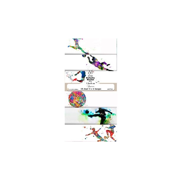 Felicita Design Soccer mini slimcard 3x6 design 7,5x15cm 200g