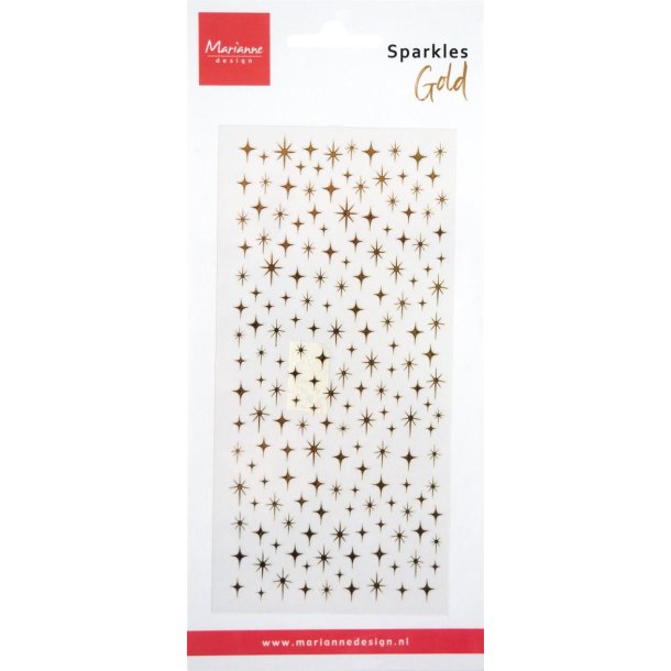 Marianne design stickers sparkles-gold CA3230