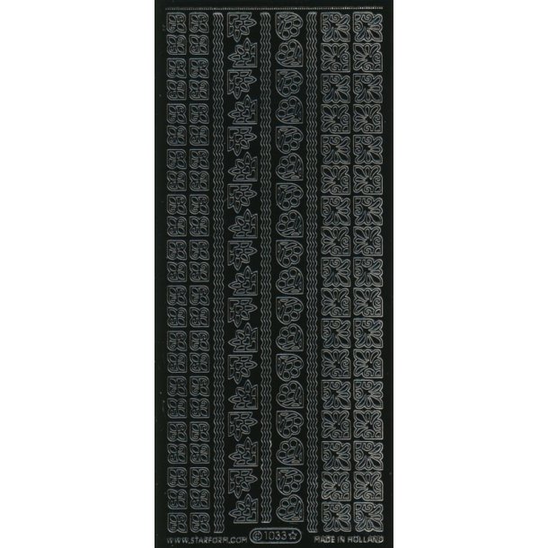  Sorte hj�rner og border
