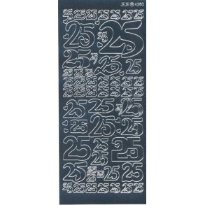  Blank s�lv 25