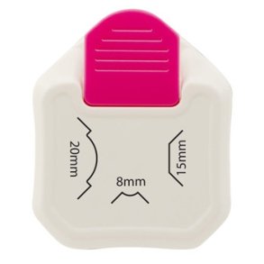Punch 3 hj�rner manilla m�rker 8-15-20mm