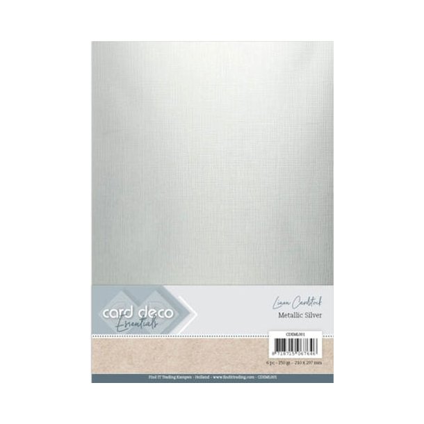  Metallic karton Silver A4 250g