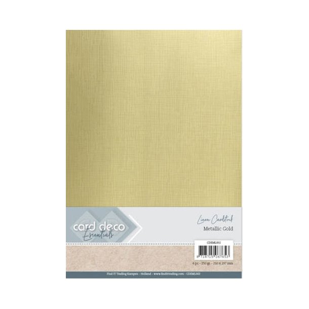  Metallic karton Gold A4 250g