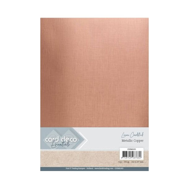  Metallic karton Copper A4 250g