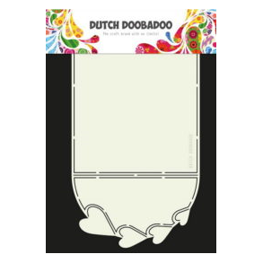 Dutch Doobadoo A4 Hjerte 