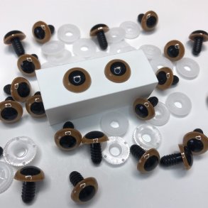Sikkerheds�jne brune 18mm