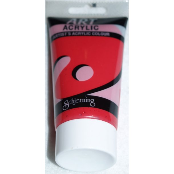 Schjerning Art Acrylic Kadmium r�d m�rk 75ml