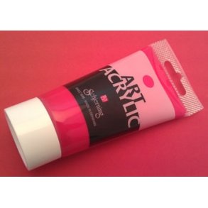 Schjerning Art Acrylic Intens m�rk r�d 75ml