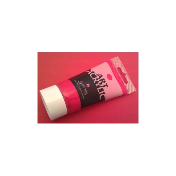 Schjerning Art Acrylic Intens m�rk r�d 75ml