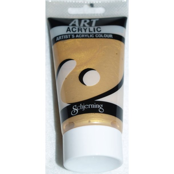 Schjerning Art Acrylic Guld 75ml