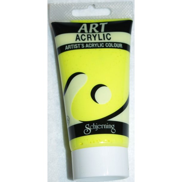 Schjerning Art Acrylic Neongul 75ml