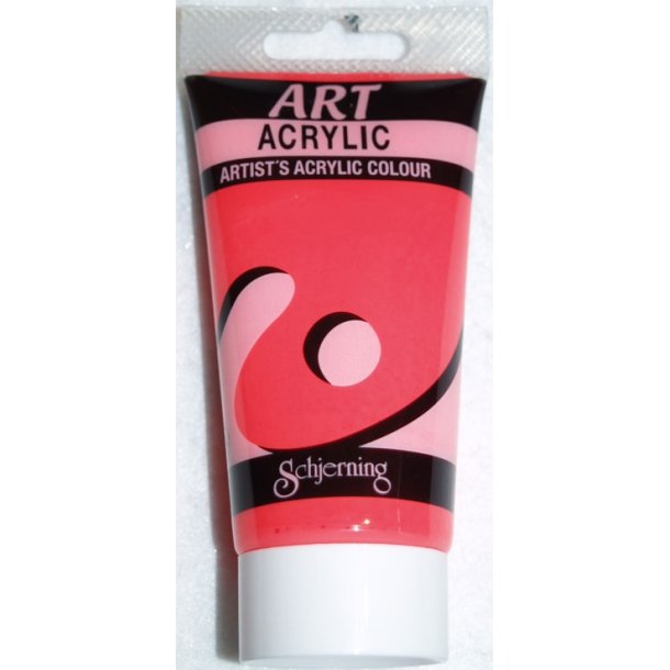 Schjerning Art Acrylic Neon r�d 75ml