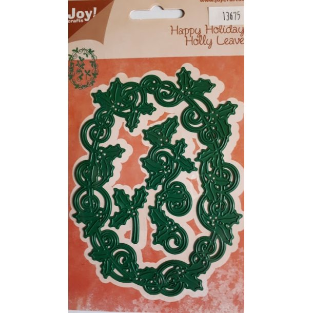 Jul Joy Crafts Die Krans af kristtj�rn
