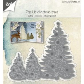  Joy Crafts die Pop op juletr�er 110x101mm