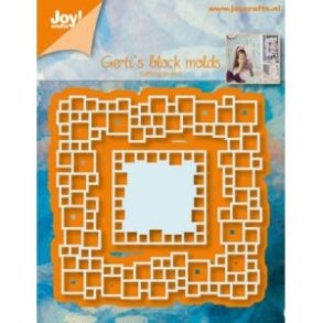Joy Crafts die Gitter ramme 82x83 & 38x38mm