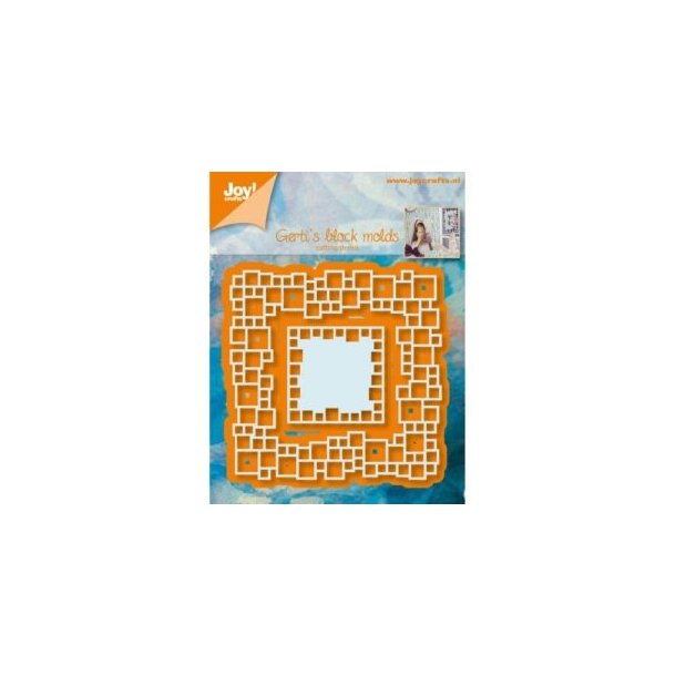 Joy Crafts die Gitter ramme 82x83 & 38x38mm