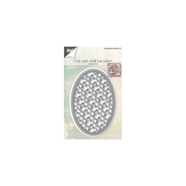  Joy Crafts die Oval med sm� blade 76x113mm 77x114mm