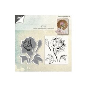 Joy Crafts Die og stempel Rose 