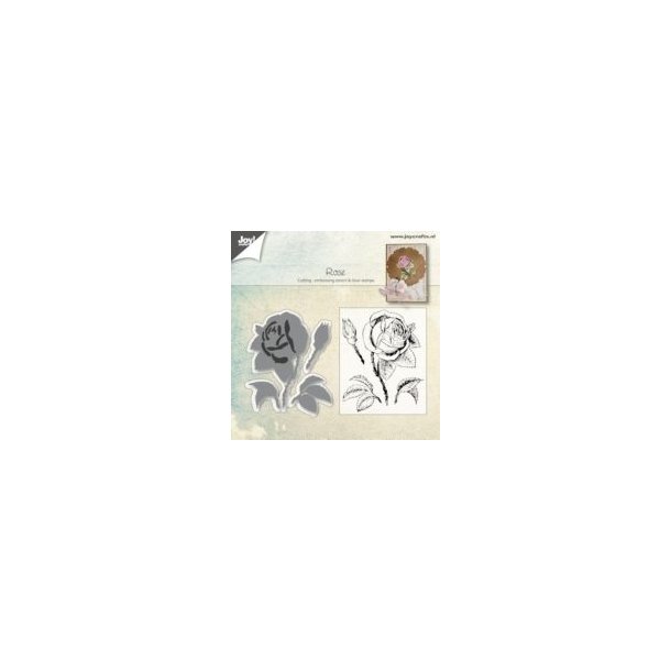 Joy Crafts Die og stempel Rose 