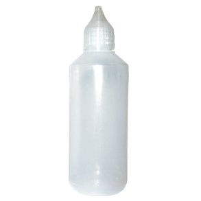  Tom flaske med spids og h�tte 50 ml