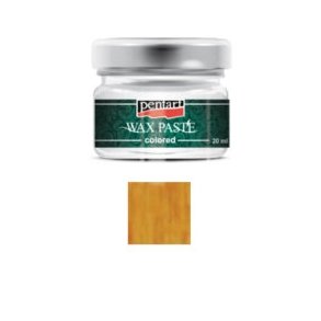 Pentart voks pasta gul