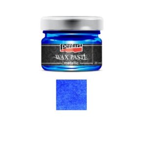 Pentart wax pasta metallic m. bl�