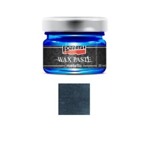 Pentart voks pasta metallic graphite