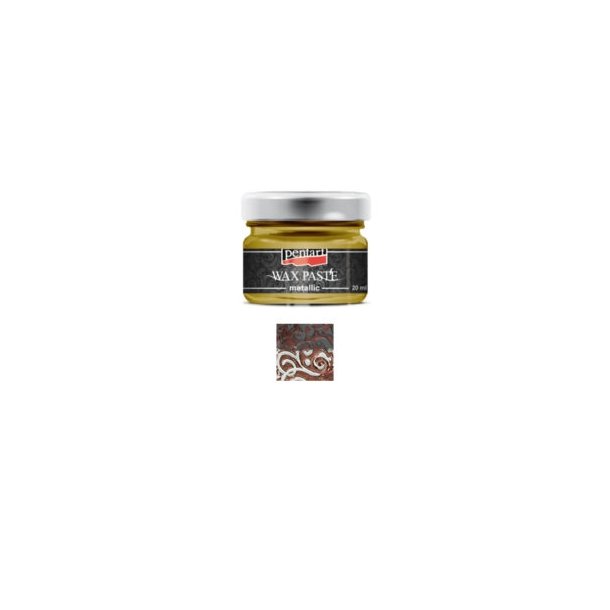 Pentart voks pasta metallic kobber
